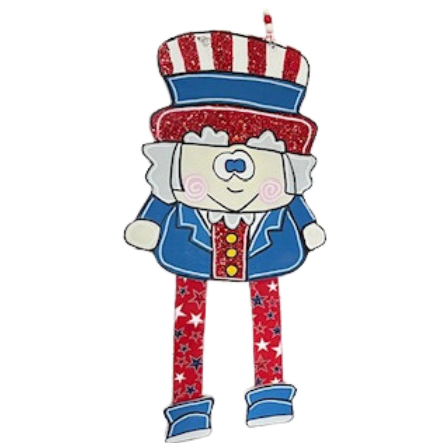 Patriotic Uncle Sam Door Hanger