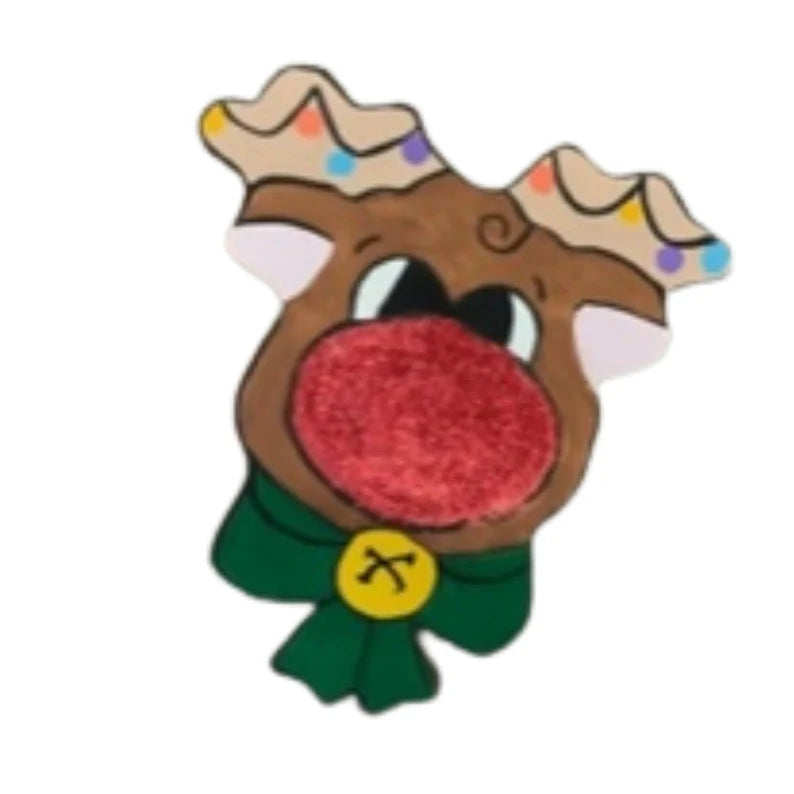 Reindeer Paint Kit, Christmas Paint Kit, Red Nosed Reindeer Paint Kit