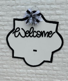 B&W hello interchangable base door hanger
