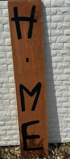 HOME Interchangeable Porch Leaner | Hand-Painted Year-Round Welcome Sign