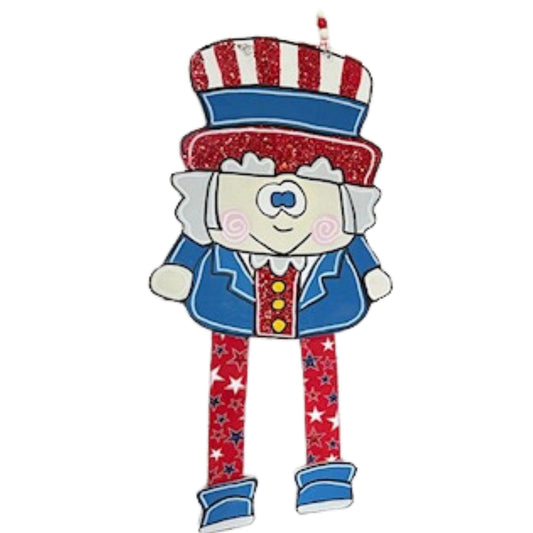 Patriotic Uncle Sam Door Hanger